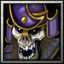 Skeleton Archer portrait icon in Warcraft III.