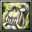 Icon for the Skull of Gul'dan in Warcraft III.