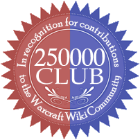 Category:Warcraft Wiki 250000 club