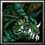 Green dragon icon from Warcraft III.