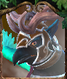 Hippogryph portrait in Warcraft III: Reforged.