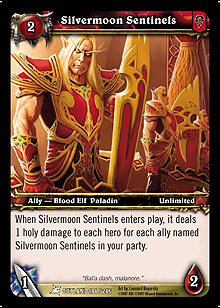 Silvermoon Sentinels TCG Card.jpg