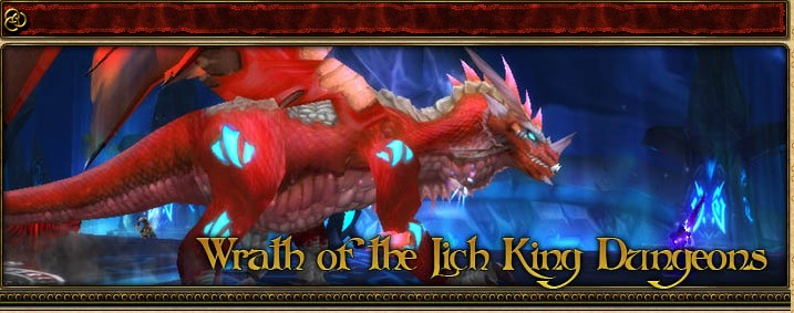 2004 Game Guide's Banner for the Wrath of the Lich King Dungeons