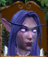 Archer portrait in Warcraft III: Reforged.