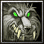 Frost wolf unit icon in Warcraft III.