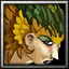 A harpy unit icon in Warcraft III.