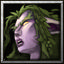 Dryad icon portrait in Warcraft III.