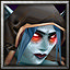 Dark Ranger icon from Warcraft III: The Frozen Throne.