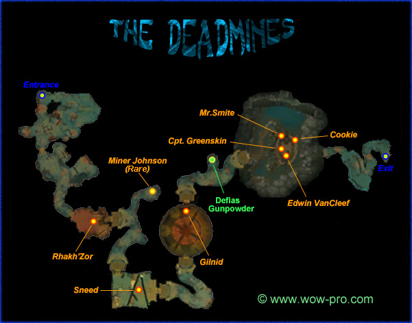 The Deadmines inside the instance.
