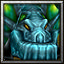 Naga Myrmidon unit icon in Warcraft III.