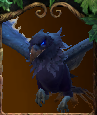 Druid of the Talon (Storm Crow) portrait in Warcraft III: Reforged.