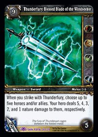 Thunderfury Blessed Blade of the Windseeker TCG Card.JPG
