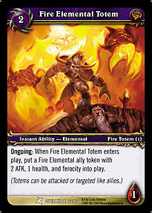 Fire Elemental Totem TCG Card.jpg