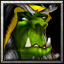 Gul'dan's unit icon in Warcraft III: The Frozen Throne.