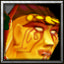 A harpy queen unit icon in Warcraft III.