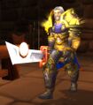 Tirion in Hearthglen in Cataclysm, prior to the player character revamp.