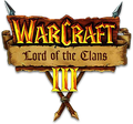 The Warcraft Adventures original logo, already as Warcraft III.