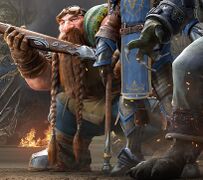 Dwarf as seen in the cinematic intro for Battle for Azeroth.