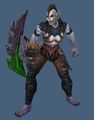 Fan concept of the Shattered hand skin applied to the female orc player model.