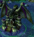 Shrine of Azshara in Warcraft III.