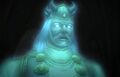 The soul of Terenas, as seen in the Fall of the Lich King trailer.