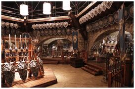 The set for the Stormwind armory