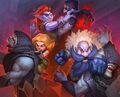 Riot! in Hearthstone.