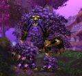 A purple ancient protector in Darnassus.