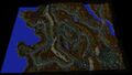 Silverpine Forest seen in Warcraft III: The Frozen Throne. Pyrewood Village lies on the eastern edge of this map.