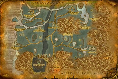 Ghostlands map