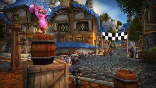 The Trade District in Stormwind.
