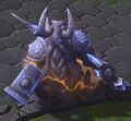 Muradin using the Heroic ability Avatar in Heroes of the Storm.