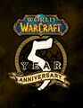 World of Warcraft's 5th anniversary logo