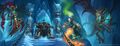 Frozen Throne on the Assault on Icecrown Citadel TCG raid deck art.