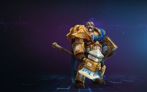 Uther in Heroes of the Storm.