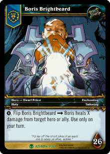Boris Brightbeard (Heroes of Azeroth) TCG Card.png