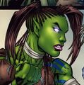 Garona as she appears in the comic (issue 17).