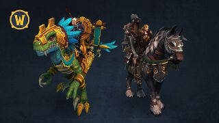 World of Warcraft faction-themed mounts