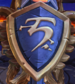 Gilnean shield on a motorbike in Heroes of the Storm.