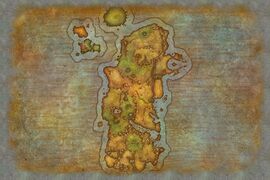 Kalimdor map when zoomed in