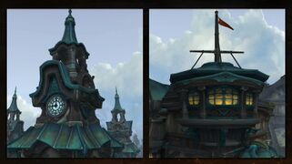Kul Tiran architecture, inspired by their ships.[120]