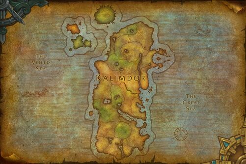 Kalimdor map