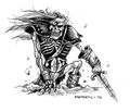 Skeleton from the Warcraft II manual.