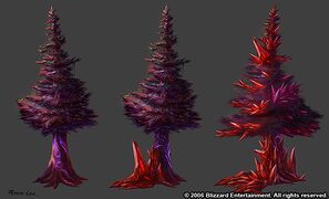 Bloodmyst Trees