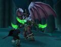 The duel with Illidan in Wrath of the Lich King.