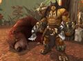 Rexxar and Misha in Thunderlord Stronghold.