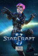 StarCraft II key art