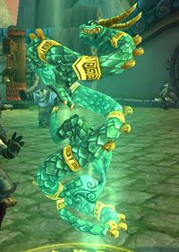 Image of Jade Serpent Statue
