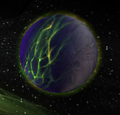 Possibly Argus as seen in the fight against Gul'dan.