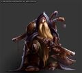 Dwarven scout in World of Warcraft: The RPG.